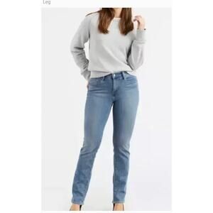 Levis Jeans Womens 10 Blue 505 Straight Straight Denim Mid Rise Cotton Pants